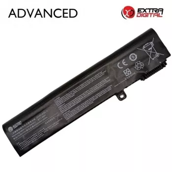 Extra Digital Advanced 4400mAh asendus sülearvuti aku MSI BTY-M6H jaoks (6-elemendiline Li-ion)