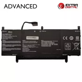 Extra Digital Advanced 6580mAh sülearvuti aku Dell N7HT0 jaoks (11.1V, 9-rakuline)