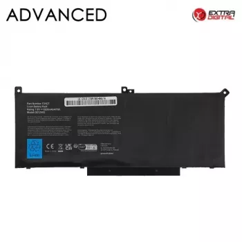 Extra Digital Advanced sülearvuti aku Dell F3YGT jaoks, 7200mAh
