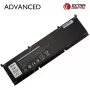 Extra Digital Advanced sülearvuti aku Dell Latitude E5440/E5540, Precision M2800 jaoks (69KF2, 6000mAh, 11.1V, 6-Cell, must)