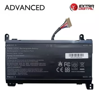Extra Digital Advanced sülearvuti aku HP FM08 jaoks, 86Wh, 5973mAh, 16 kontaktiga