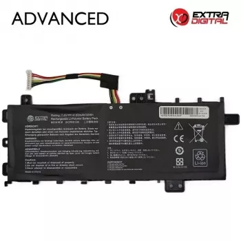 Extra Digital Advanced NB432561 asendus sülearvuti aku ASUS VivoBook 15 jaoks (C21N1818-1, 4150mAh, 7.7V, Li-ion)