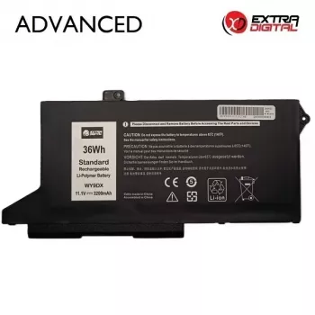 Extra Digital Advanced NB442263 asendusaku Dell Latitude E5470 E5570 Precision 3510 - 3200mAh 11.4V Li-ion