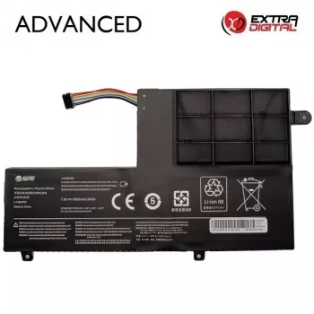 Extra Digital Advanced NB483020 sülearvuti aku Lenovo L14L2P21 jaoks – 4500mAh 7.4V Li-ion