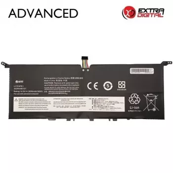 Extra Digital Advanced NB483044 sülearvuti aku Lenovo L17C4PE1 jaoks, 2600mAh, Liitium-ioon