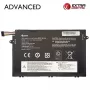 Extra Digital Advanced asendusaku Lenovo ThinkPad T470 T480 A475 A485 T570 T580 P51S P52S jaoks, 01AV445, 4100mAh, 11,4V, Li-ion, 6-elemendiline, must