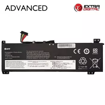 Extra Digital Advanced asendusaku sülearvutile Lenovo L20M3PC2, 3750mAh, 11.52V, 43Wh, 3-rakuline