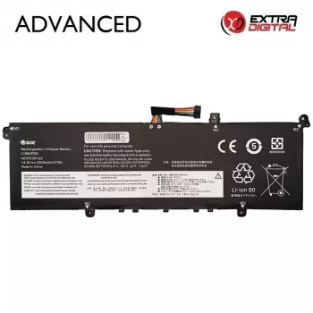 Extra Digital NB482498 sülearvuti aku Lenovo IdeaPad 5 / Yoga Slim 7 jaoks – asendab L19M4PDD, 3200mAh, 15.36V, 4-rakuline Li-ion