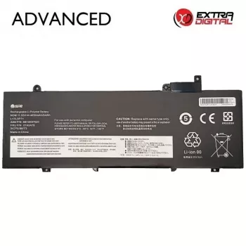 Extra Digital NB482870 asendusaku Lenovo L17L3P71 jaoks – 4650mAh 52.5Wh 11.25V Li-ion, must, 3-elemendiline