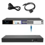 Extralink ARES PoE kommutaator, 16x Gigabit PoE/PoE+, 2x SFP, 1x konsooliport, 150W, hallatav