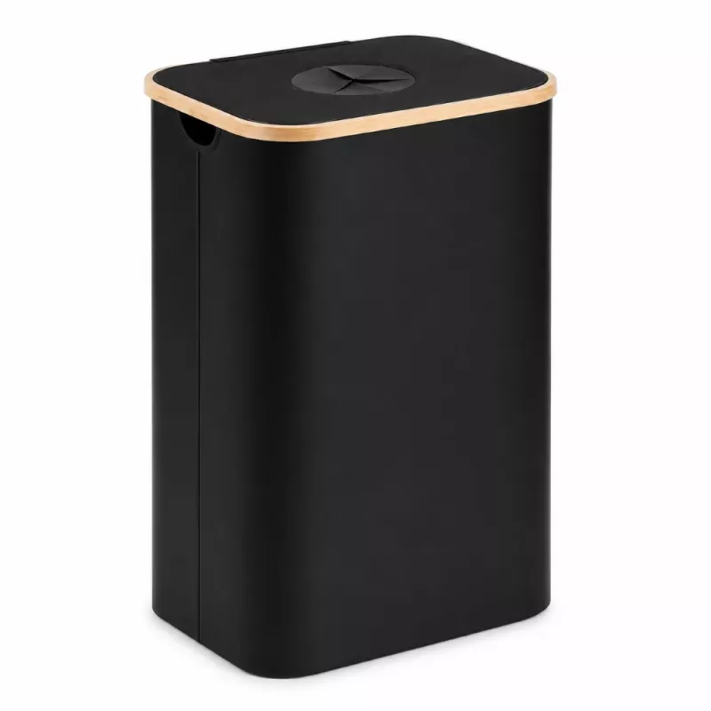 EXTRALINK Black Forest Tagastatavate Pudelite Kogumiskorv, Kokkupandav, 100L, Must