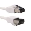 EXTRALINK Cat.8 U/FTP lame patch-kaabel 5m 40Gbps valge
