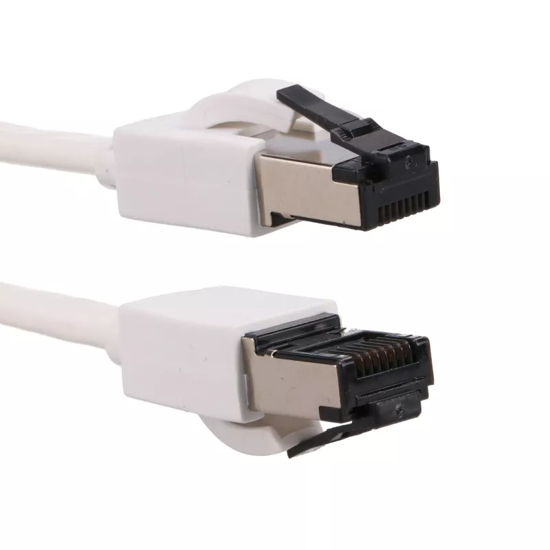 EXTRALINK Cat.8 U/FTP lame patch-kaabel 5m 40Gbps valge