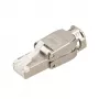 Extralink CAT6A RJ45 tööriistavaba pistik – UTP 8P8C kullatud 10Gbps Etherneti pistik