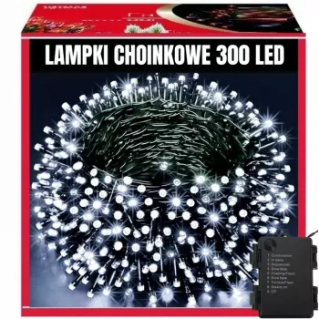 EXTRALINK Jõulutuled 300 LED-i Õues ja Toas Külm Valge 21,7m