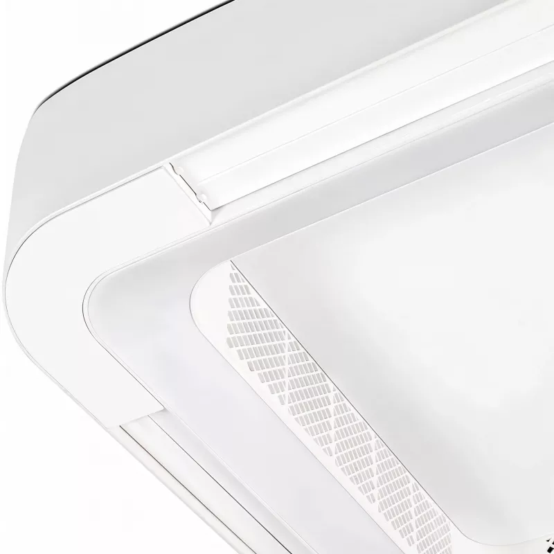 Extralink Cube Air 23 nutikas WiFi laefänn valgusega, valge, 59 cm, rakenduse juhtimine