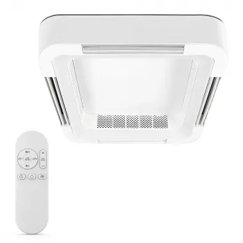 Extralink Cube Air 23 nutikas WiFi laefänn valgusega, valge, 59 cm, rakenduse juhtimine