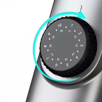 EXTRALINK Juuste- ja habemetrimmer konteineriga, 1-20 mm, USB-C, IPX6, 800 mAh
