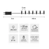 Extralink LED valgusketid 200 LED-i külmvalge 10m + 3m IP44 sise-/välistingimustes