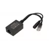 Extralink PoE inverter 1 port, sisend 1x 1000Mb/s RJ45/pistik 10-30V, väljund 48V