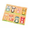 EXTRALINK TOYS Magnetic Puzzle Book Animals 68 Pieces