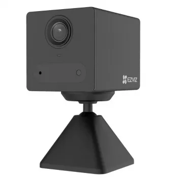 EZVIZ CB2 2K+ 3MP 4G LTE akutoiteline turvakaamera värvilise öövaatluse, IP65, PIR-tuvastuse, kahesuunalise kõne ja MicroSD kuni 512 GB-ga