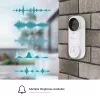 EZVIZ CSDB25MP Akutoitega videouksetelefon komplekt juhtmevaba helinaga, 2K+ eraldusvõime, 176° vaateväli, IP65, 5200 mAh aku, MicroSD kuni 256GB, töötab Alexa/Google'iga