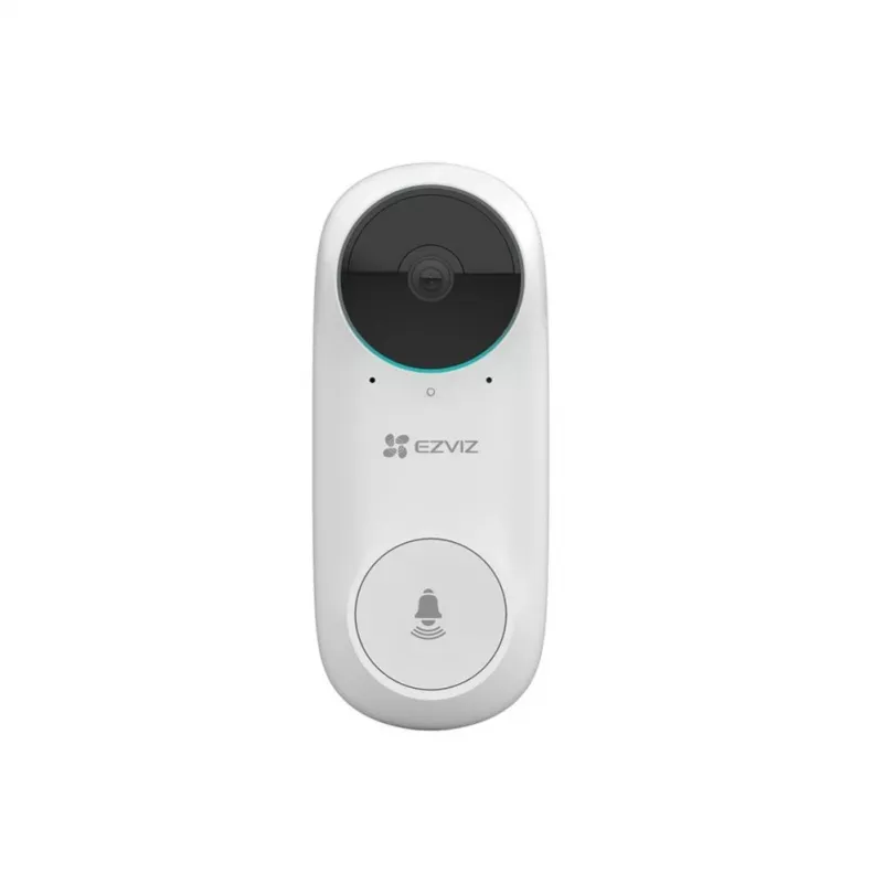 EZVIZ DB2C Juhtmevaba videouksukell 1080p Full HD, 160° vaateväli, öövaatlus, kahesuunaline heli, IP65, akutoitel, töötab Alexaga/Google Assistantiga