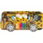 Faber-Castell Eberhard Faber Animal COLORI viltpliiatsite komplekt, 12 erinevat värvi, 1,0 mm, vesialuseline tint, Safari ümmargune metallkarp 551113