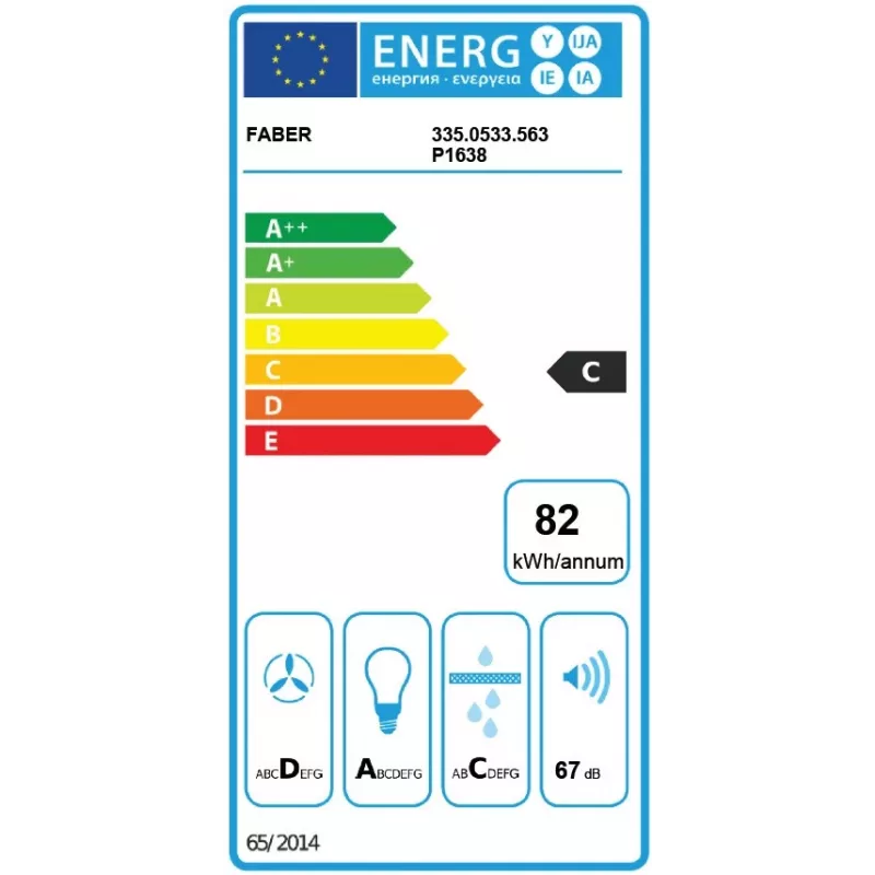 Faber LITHOS EG6 BK LED A45