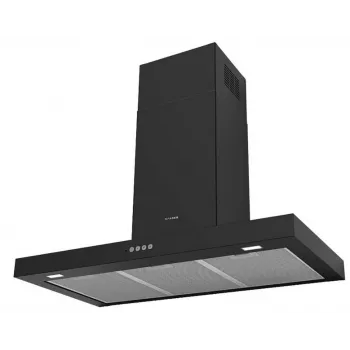 Faber Stilo Comfort BK Matt A90 90cm seinale kinnitatav korstnaõhupuhasti, must matt, 670m³/h