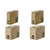 Fellowes BANKERS BOX EARTH Arhiivikarp, Pruun, 150 mm selg, 100% taaskasutatud papp, Lukustatav kaas, 1 tk (4473202)