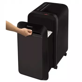 Fellowes Powershred LX221 mikro-lõikur paberihunt, 17 lehte, P-5 turvatase, 30L konteiner, must 5050401