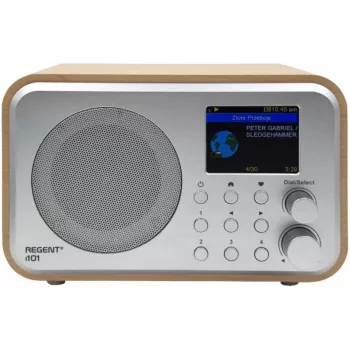 Ferguson Regent i101 Internet Radio DAB+ FM RDS 2000 mAh akuga (hele puit)