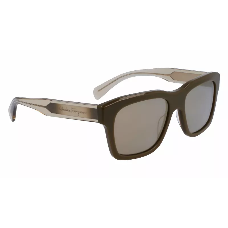 FERRAGAMO MAN SF1087S561832 Päikeseprillid Dark Havana Grey 56/18/145 mm