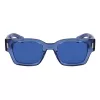 FERRAGAMO Meeste Päikeseprillid SF2010S522143 - Ristkülikukujuline atsetaatraam, UV400 kaitse, 52 mm lääts