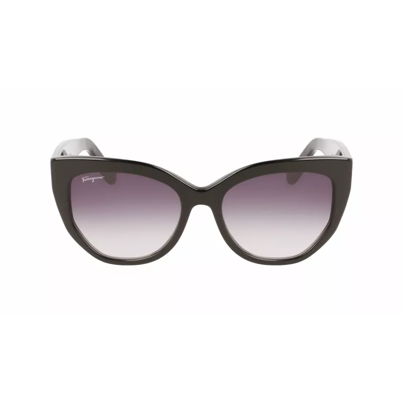 FERRAGAMO SF1061S-001 Naiste päikeseprillid Must Hall 56/18/145 mm