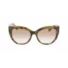 FERRAGAMO SF1061S-246 Naiste päikeseprillid Havana atsetaatraamiga, pruun gradientlääts, 56/18/145 mm