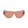 Ferragamo SF1077S-838 Unisex Päikeseprillid Piloot Läikiv Roosakuld Pruun Gradient 56/13/140 mm