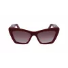 FERRAGAMO SF1081SE-603 Naiste kassisilma päikeseprillid Burgundia pruun gradient 55mm