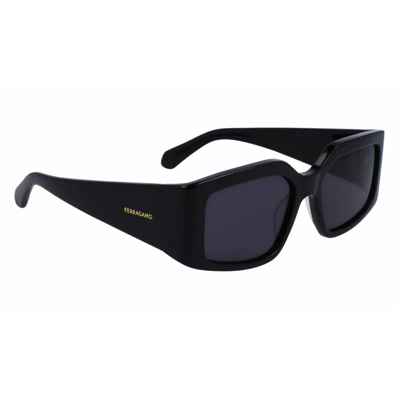 FERRAGAMO SF1101S541800 Naiste Päikeseprillid Must Hall 54mm