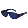 FERRAGAMO SF1109S571443 Meeste päikeseprillid, matt must atsetaatraam, hallid polükarbonaat läätsed, 57mm