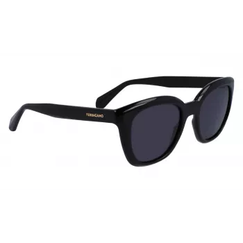 FERRAGAMO SF2000S522100 Naiste päikeseprillid Havana atsetaatraamiga hall gradientläätsedega 52/21/145 mm