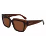 FERRAGAMO SF2002S-233 Naiste päikeseprillid Havana atsetaat pruun gradient 55/18/140 mm