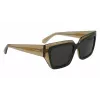 FERRAGAMO SF2002S-327 Naiste päikeseprillid Havana atsetaat pruun gradient 55mm