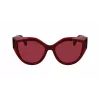 FERRAGAMO SF2004S-618 Naiste liblikapäikeseprillid Havana atsetaat pruuni gradiendi läätsedega 53/18/140 mm