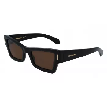 FERRAGAMO SF2006S-001 Naiste päikeseprillid Must Hall 53mm