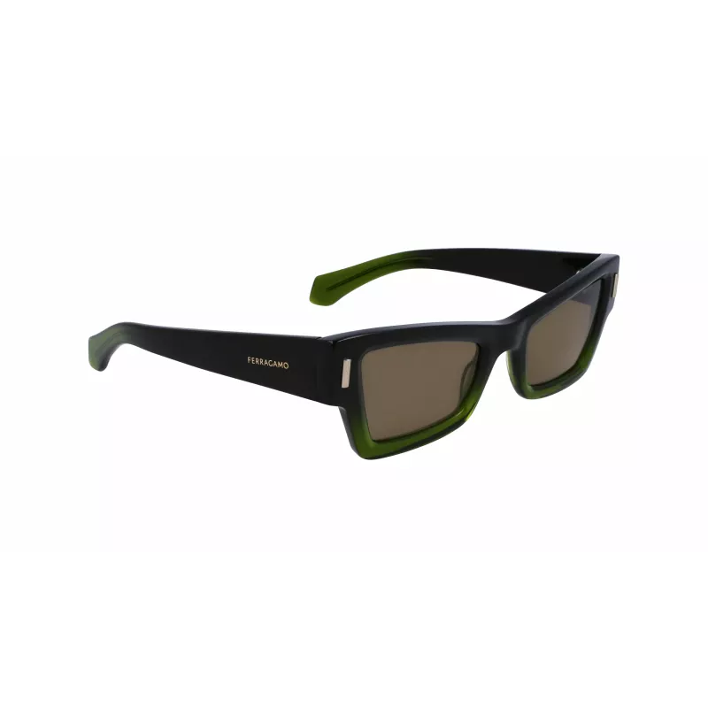 FERRAGAMO SF2006S-316 Naiste päikeseprillid Havana atsetaat pruun gradient 53mm