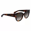 FERRAGAMO SF2007S-240 Naiste kassisilma päikeseprillid Havana pruun gradient 51mm