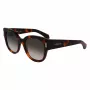 FERRAGAMO SF2007S-240 Naiste kassisilma päikeseprillid Havana pruun gradient 51mm